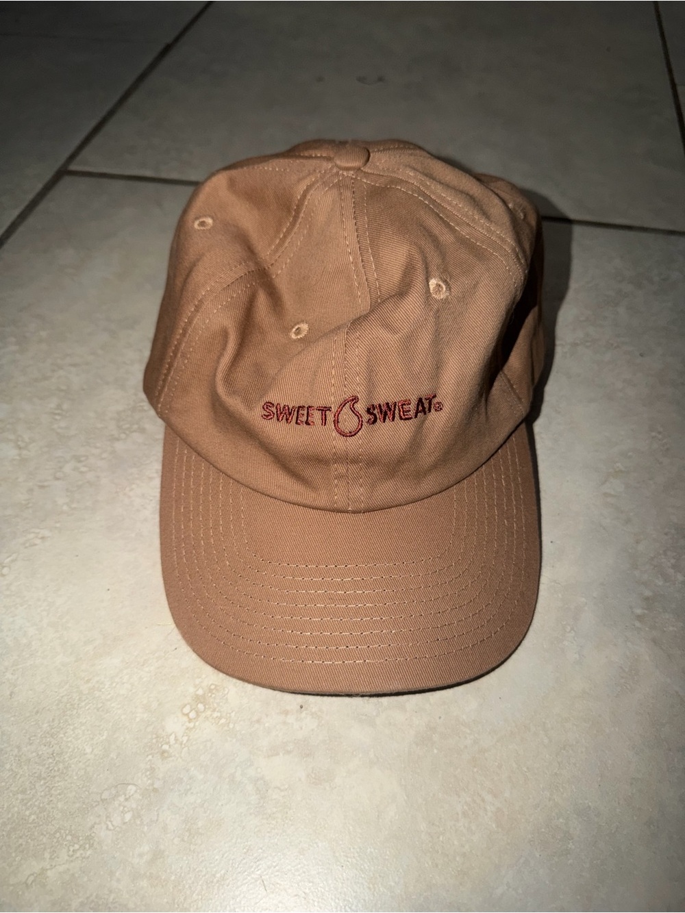 Sweet Sweat Tan Baseball Cap - Women's Casual Hat
